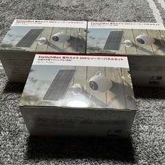 新品未開封 スイッチボット 屋外カメラ ソーラーパネル付 ３セット の画像