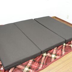 ✨眠りの専門店✨my makura✨からだ枕ベースマットレス✨三つ折り✨ダブルベッド✨マットレス✨かため✨W969✨の画像