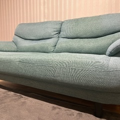 3人掛けソファ(日焼け跡あり)の画像