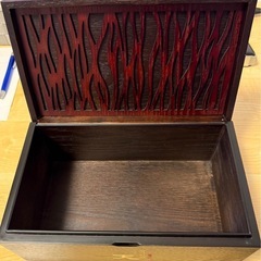 木箱 小物入れの画像