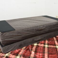 ✨眠りの専門店✨my makura✨からだ枕ベースマットレス✨三つ折り✨ダブルベッド✨W970✨の画像