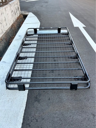 激安お値打ち出品！！ランクルプラド78 大型スチール製ルーフラック