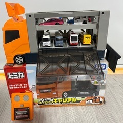 トミカ　リモートコントロール　キャリアカーの画像