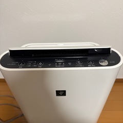 SHARP 加湿空気清浄機　プラズマクラスター　2022年製　KC-P50-Wの画像
