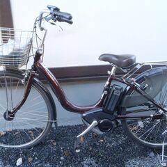 ヤマハ　電動アシスト自転車　PASS　ナチュラ　状態良　26インチ　付属品つきの画像