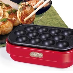 たこ焼き機とノンフライヤー 　揚げ物 調理 キッチン家電の画像