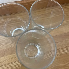 クリアグラス 3個セットの画像
