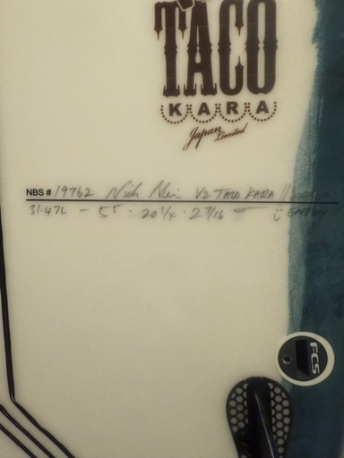 JOISTIK ジョイスティックサーフボード V2 TACO KARA タコカラ (なつ