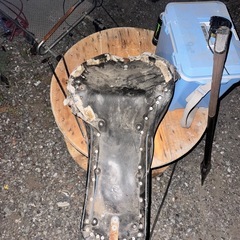 ハーレーのシートの画像