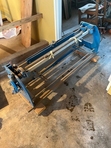 板金　手動折り機