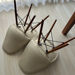 ダイニングチェア2脚セット　イームズチェアリプロダクトの画像