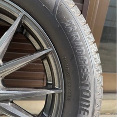 23年製　アルファード VRX3 スタッドレス17の画像