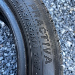 タイヤ165/55R14 軽自動車等に☆の画像