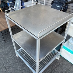 【ジャングル深井店】★ステンレス作業台 作業台 家具 堺市 深井 【FU3068】の画像