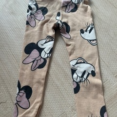 武蔵小杉★おまけ付き★UNIQLO コーデュロイライクレギンス 10分丈 ベージュの画像