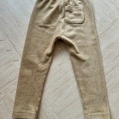 武蔵小杉★おまけ付き★UNIQLO コーデュロイライクレギンス 10分丈 ベージュの画像