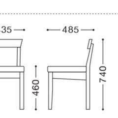業務用 木製 ダイニングチェア 椅子 店舗 居酒屋 飲食店 ウッドチェア 中古　レザー　チェアーの画像