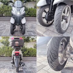 【普通免許仕様もOK】トリシティ125 SE78 走行少なめ1.6万km弱 BOX LED USB電源★TRIX★の画像