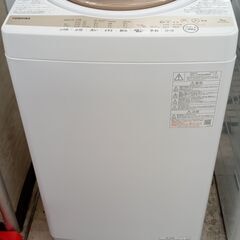 ★リユースのサカイ高崎店★TJ13575 TOSHIBA 洗濯機 6ｋｇ ２０22年製 動作確認／クリーニング済みの画像