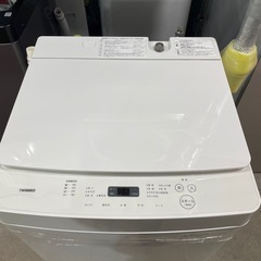 配送可【ツインバード】5.5K洗濯機★2022年製　分解クリーニング済み/6ヶ月保証付き【管理番号10612】九の画像