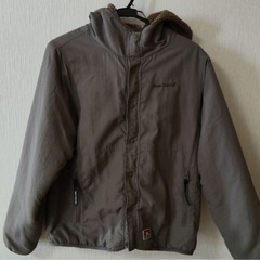 Ben Davis リバーシブルフリースジャケット ブラウンの画像