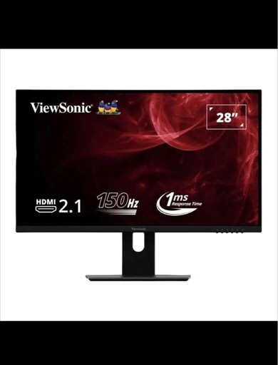 ViewSonic 4K 28インチ モニター 150Hz 1ms