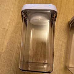 Cuisinart 真空にできるクリア食品保存容器 3個セットの画像