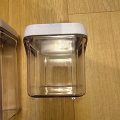 Cuisinart 真空にできるクリア食品保存容器 3個セットの画像