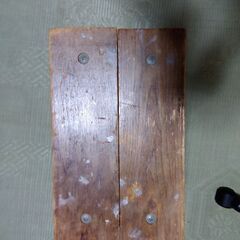 【無料０円】レトロな木製脚立  ノークレームノーリターンの画像