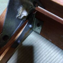 【無料０円】レトロな木製脚立  ノークレームノーリターンの画像