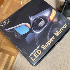 【超希少！】 ZC31S スイフトスポーツ用 スズキスポーツ サイド ドアミラー ガナドール エアロ スイフトスポーツ スイスポ　LED打ち替え済 極上品です。 マットブラックに塗装済です。 目立った傷はありません。車庫保管です。 の画像