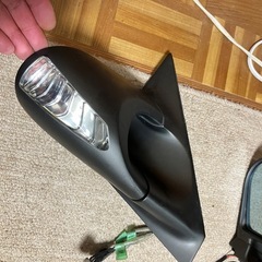 【超希少！】 ZC31S スイフトスポーツ用 スズキスポーツ サイド ドアミラー ガナドール エアロ スイフトスポーツ スイスポ　LED打ち替え済 極上品です。 マットブラックに塗装済です。 目立った傷はありません。車庫保管です。 の画像