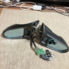 【超希少！】 ZC31S スイフトスポーツ用 スズキスポーツ サイド ドアミラー ガナドール エアロ スイフトスポーツ スイスポ　LED打ち替え済 極上品です。 マットブラックに塗装済です。 目立った傷はありません。車庫保管です。 の画像