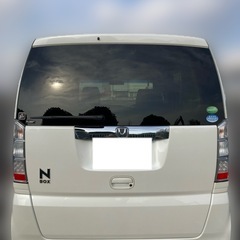⭐️  ホンダ  N-BOX 車検ほぼ満付き‼️　人気のホワイト‼️  片側パワースライドドア　バックカメラ　⭐️の画像