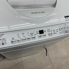 ◇ドリーム尼崎1号館◇【ジモティー割引対象商品】シャープ 6.5kg洗濯乾燥機 ES-TX6G 2023年製の画像