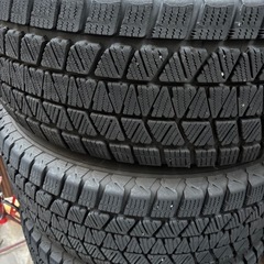 スタッドレス　17インチ 
　150プラド純正ホイール付き　4本セットの画像