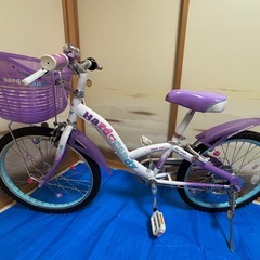 自転車　女の子　22インチ　ハードキャンディ　の画像