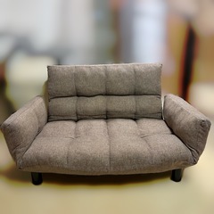 コンパクトソファ【リクライニング◎】ローソファにもなる2人掛けソファの画像