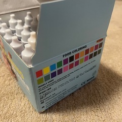 食用顔料  セット ほぼ未使用　 Xmasケーキ作りお菓子作りの画像