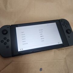 グレー　Switch　本体　ジョイコン　の画像