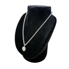 グッチ  ネックレス シルバー  GUCCI ラウンド コインネックレスの画像