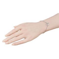 ディオール  ブレスレット シルバー  Dior ロゴチェーンの画像