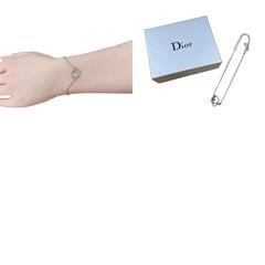 ディオール  ブレスレット シルバー  Dior ロゴチェーンの画像