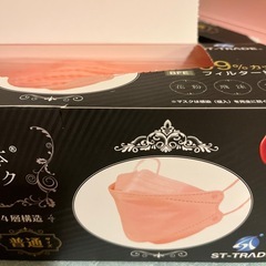 未使用マスク　お話し中の画像