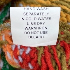 未使用　ネパールウール100%　ジャンバースカートの画像