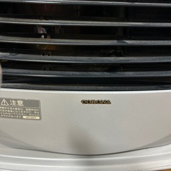 CORONA シルバー ストーブ デジタル表示の画像