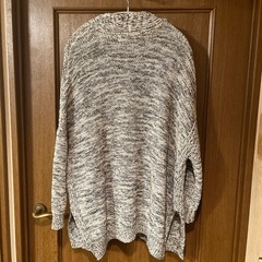 ZARA ミックスニットカーディガンの画像