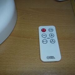 【0円】ジャンクサーキュレーター リモコン付き オーム電器 の画像