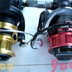 【引取限定】シマノ FX1000とプロックス チビデカ900S 2個セット中古美品の画像