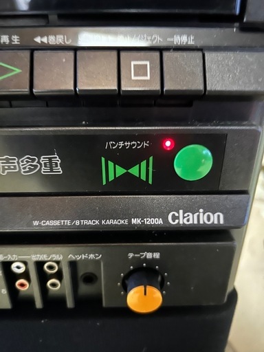 クラリオン　MK-1200 昭和レトロ　カラオケ